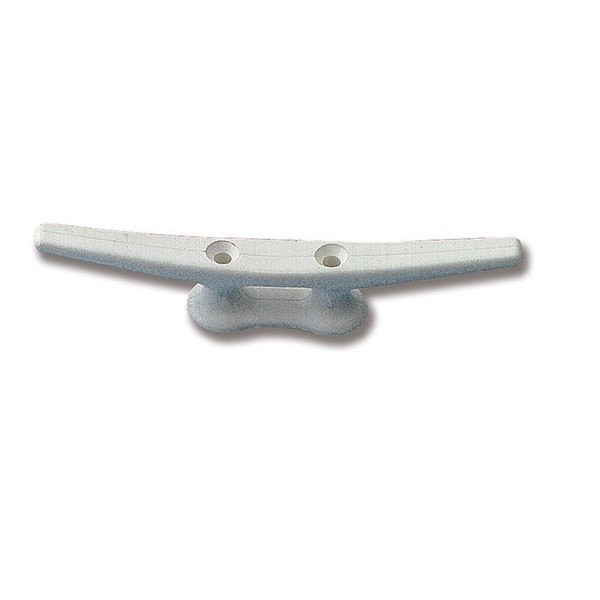 Fehér nylon kikötőbak, 225 mm – fehér / nylon / 225 mm / 2 furat