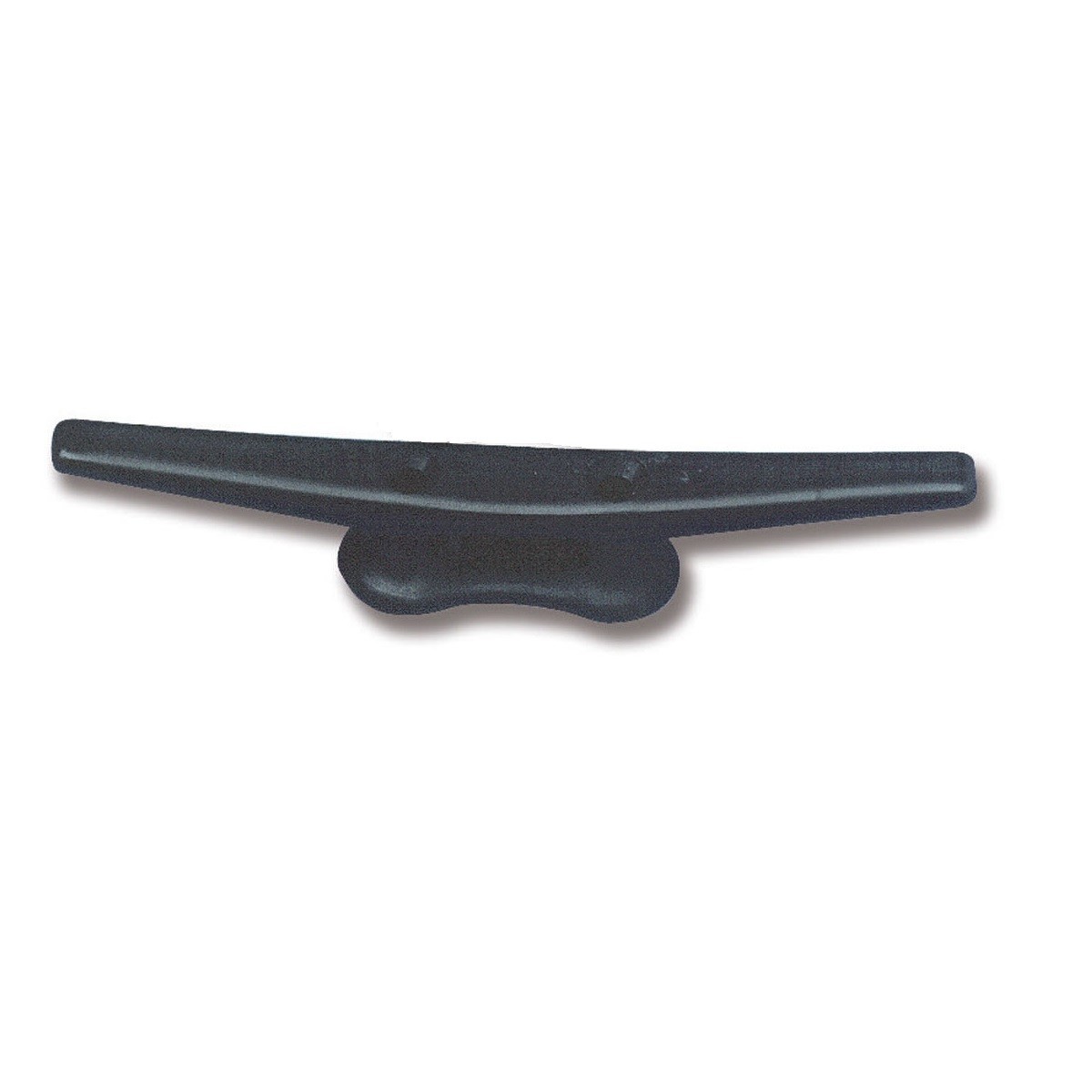 Fekete nylon kikötőbak, 225 mm – fekete / nylon / 225 mm / 2 furat