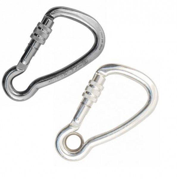 KONG Harness karabíner szemmel, csavaros zárral – Hossz: 100 mm, szemmel