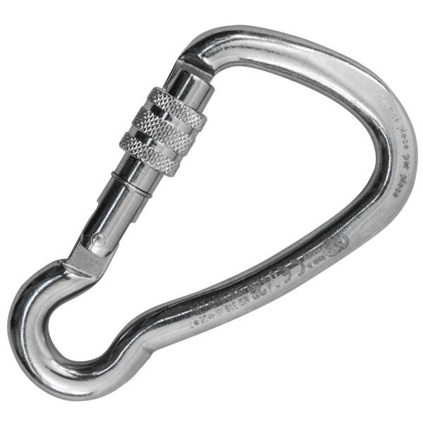 KONG Harness karabíner szem nélkül, csavaros zárral – Hossz: 100 mm, szem nélkül