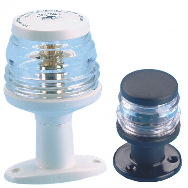 Izzós körfény ovális talppal, fehér, 12 V, 10 W, 11 cm – fehér burkolat / 11 cm