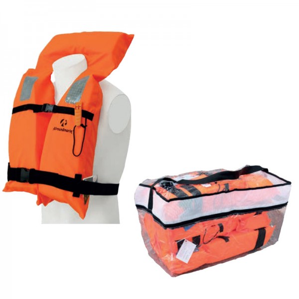 Allroundmarin 100N galléros mentőmellény csomag – 4 db / 100N / 40 kg felett