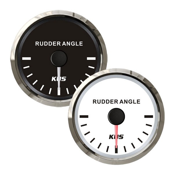 KUS kormánylapát-állásszög műszer (52 mm) – Fehér 0–190 Ω