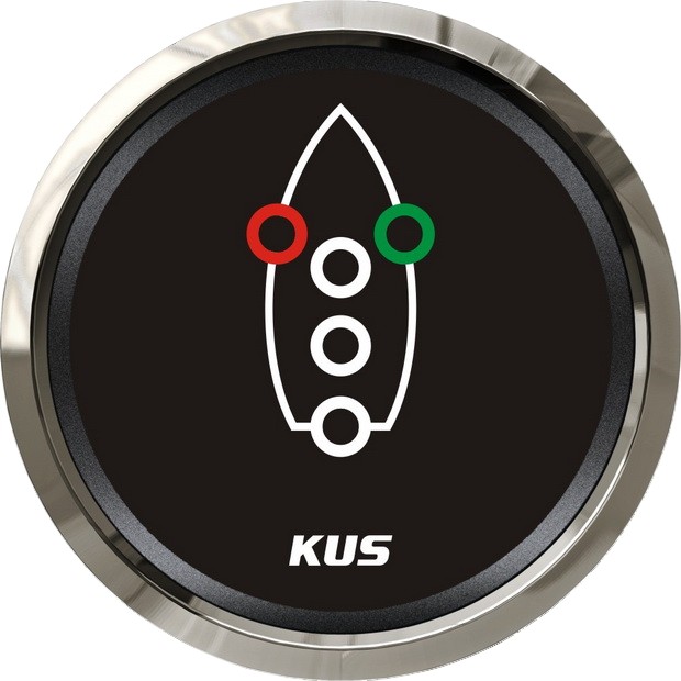 KUS navigációs fény ellenőrző műszer – Fekete