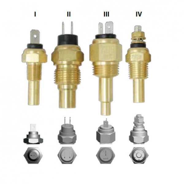 KUS olaj hőmérséklet-jeladó (III. típus, max 150 °C) – Menet 3/8"-18NPT