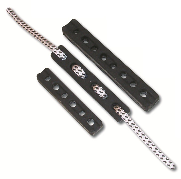Kötélrugó kutyacsont gumiból, 320 mm – 320 × 47 × 38 mm / 14–16 mm kötél