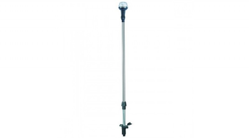 Bedugható LED körfény, fekete, 12/24 V, 91,4 cm