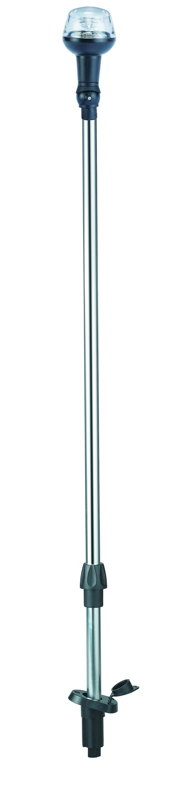 Bedugható LED körfény, fekete, 12/24 V, 63,5 cm