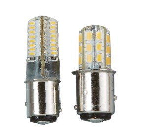 BAY15d LED izzó, 12 V, 2 W, hideg fehér, 110 lumen – 12 V / 2 W / 24 LED / 110 lumen / hideg fehér / 38,6 x 15,2 mm