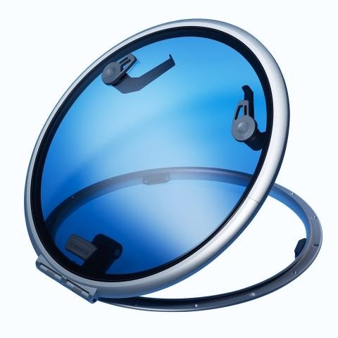 Lewmar Low Profile kerek fedélzeti nyílás, 22 méret – Low Profile kerek 22 / Ø 588 × 25 mm