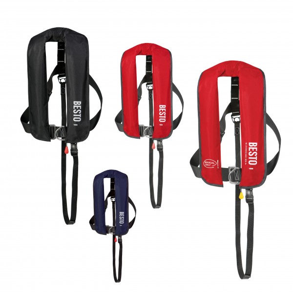 Allroundmarin 165N manuális mentőmellény Waistbelt – 165N / zöld / Waistbelt / manuális