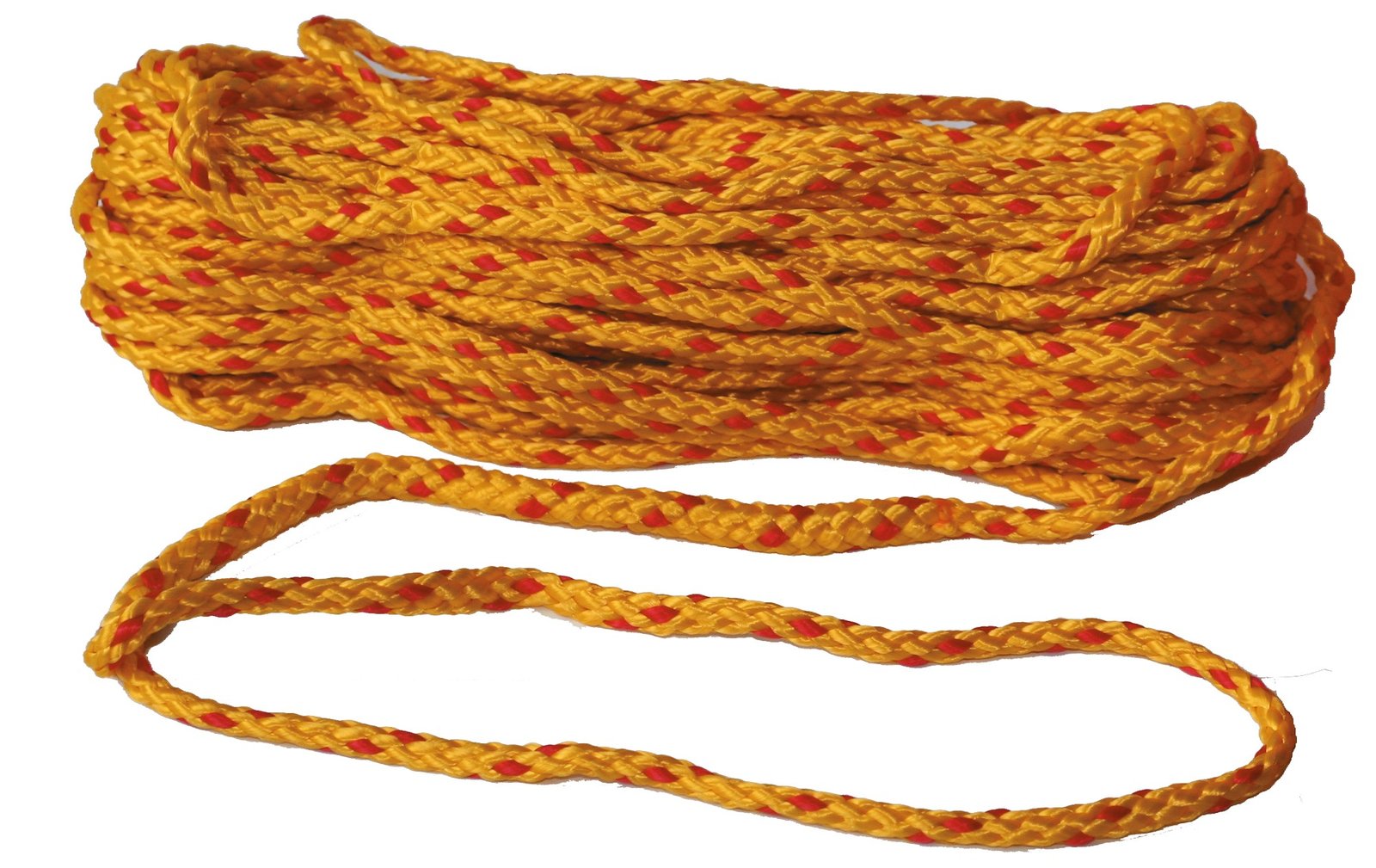 Mentőgyűrű úszó dobókötél – 8 mm, 30 m, sárga/piros