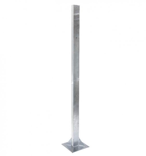 Horganyzott mentőgyűrű-tartó oszlop – 2 m / 50 × 100 mm