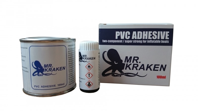 Mr. Kraken 2 komponensű ragasztó készlet – PVC / PVC 100 ml
