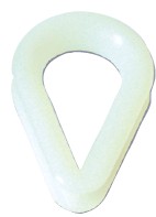 Műanyag kötélszív – 5 mm