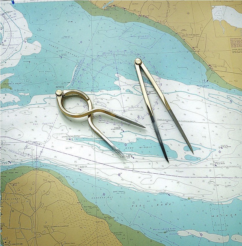Navigációs körző – 180 mm