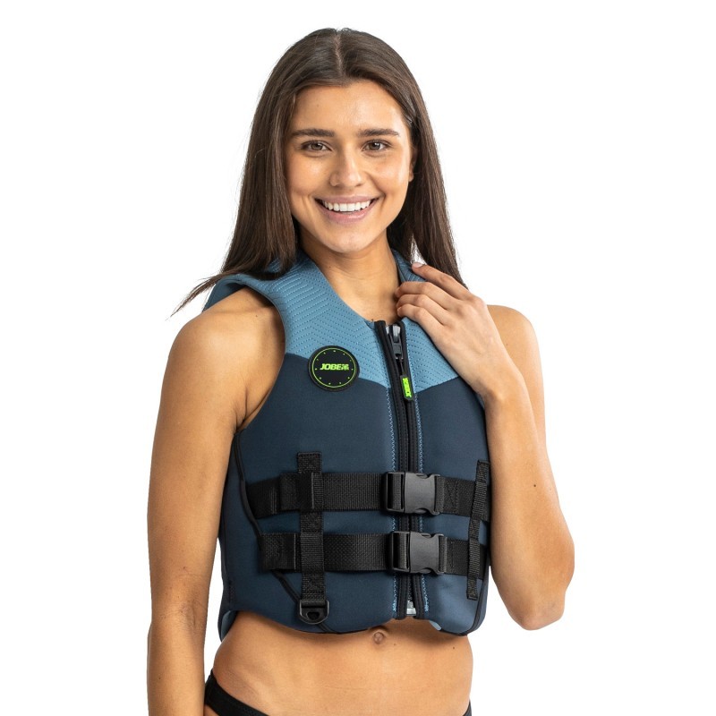 Jobe Neo Vest női neoprén vízisímellény 50N kék – XL / mell 107–113 cm / derék 93–99 cm