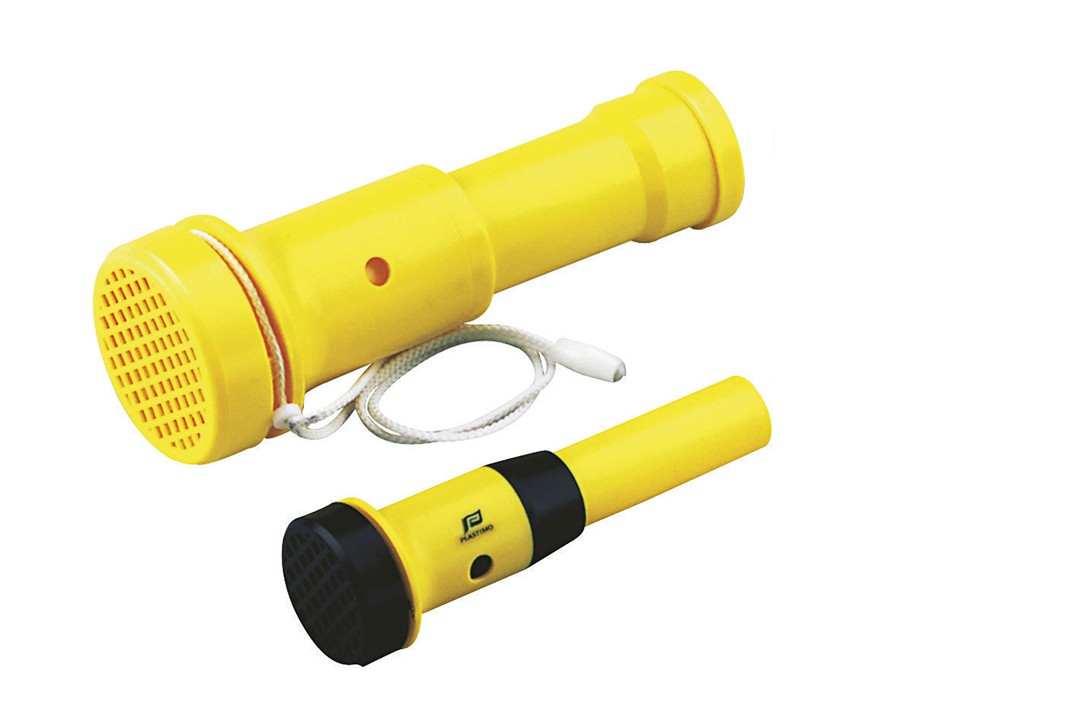 Plastimo mini ködkürt / jelződuda, 87 mm