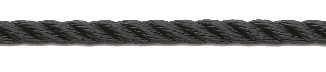 Csavart poliészter kikötő- és horgonykötél – 18 mm kék