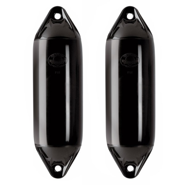 Polyform Fender fekete – F3 74,5 x 22 cm