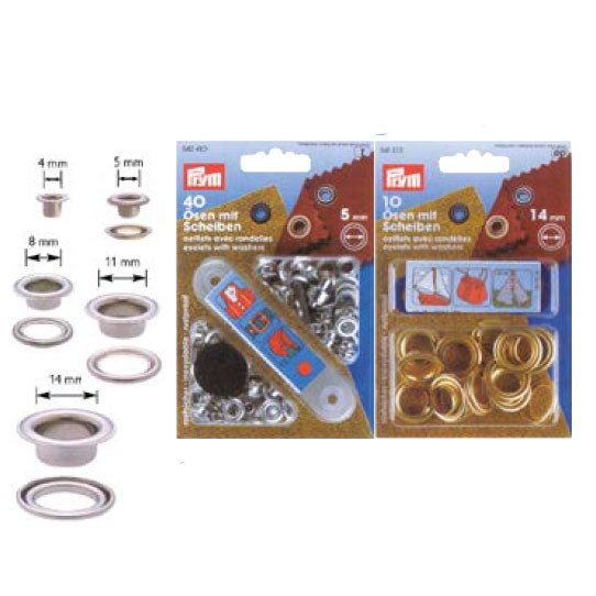 Ponyva szem (ringli) – Belső átmérő:8 mm 24db