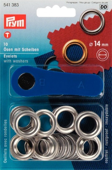 Ponyva szem (ringli) – Belső átmérő:14 mm 10db