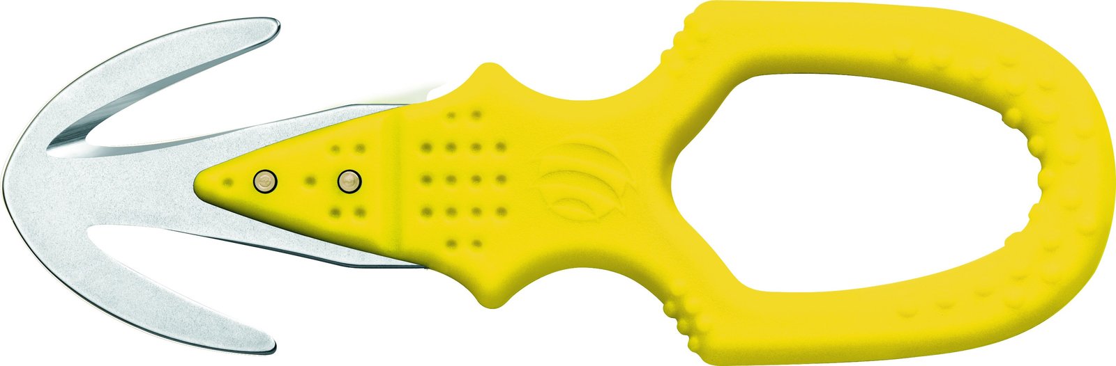 Biztonsági kés dupla pengével, mentőmellényhez/hevederhez, 13,5 cm