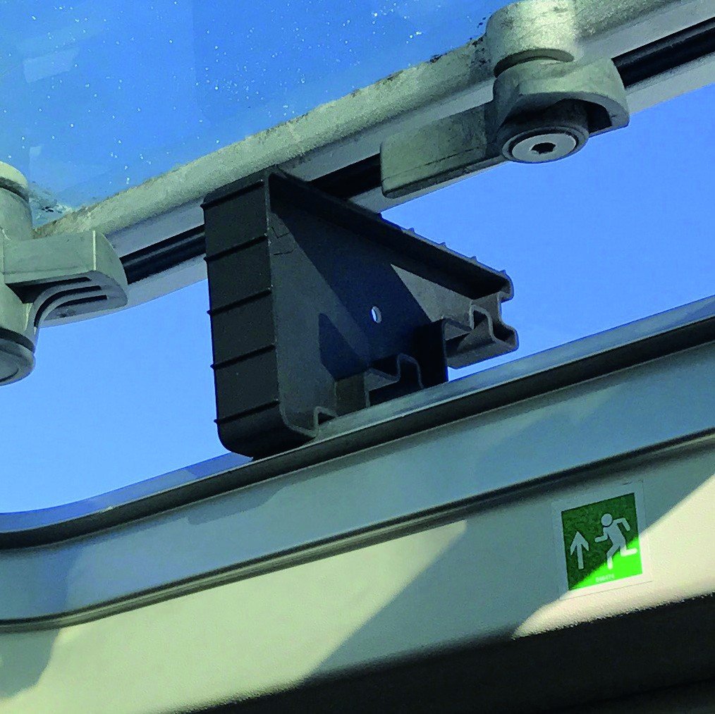 Railblaza Hatch Wedge nyíláskitámasztó ékpár, fekete – fekete / 25–125 mm / pár