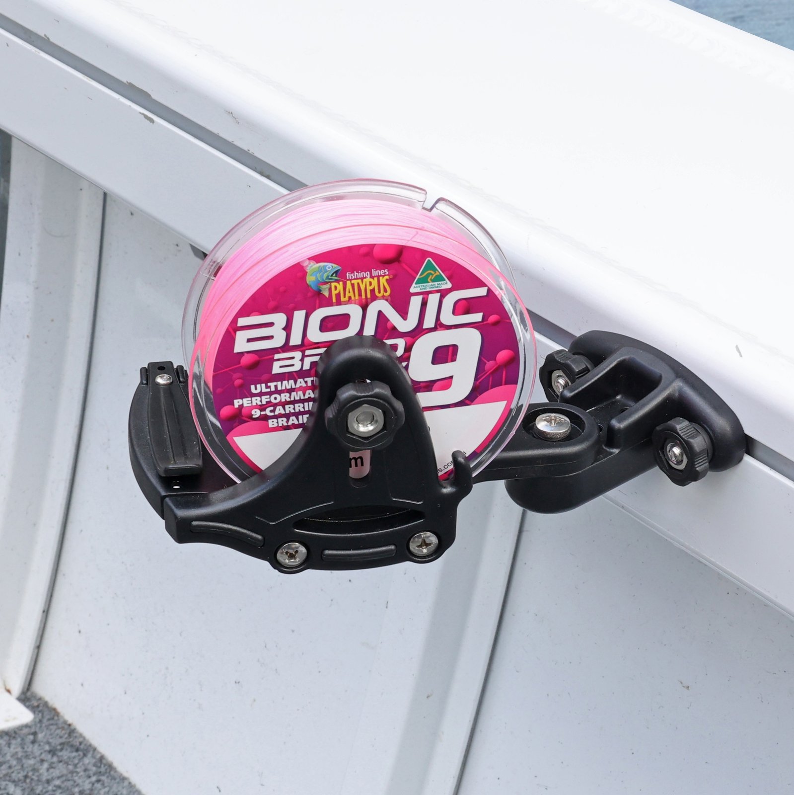 RAILBLAZA Spooling Station, T-Nut sín adapterrel