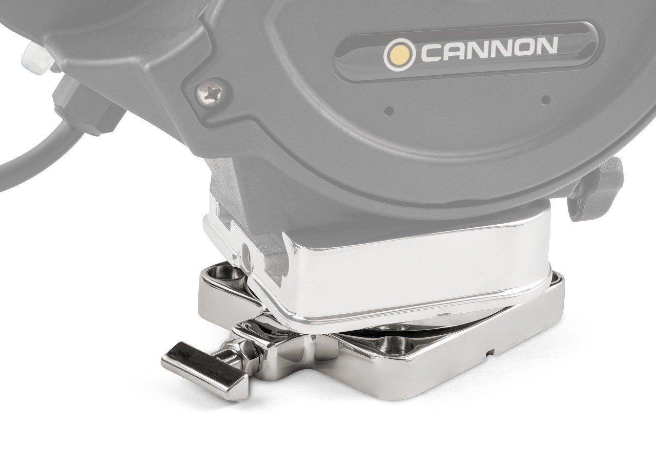 CANNON 360°-os forgóalap, rozsdamentes – Rozsdamentes (Nirosta)