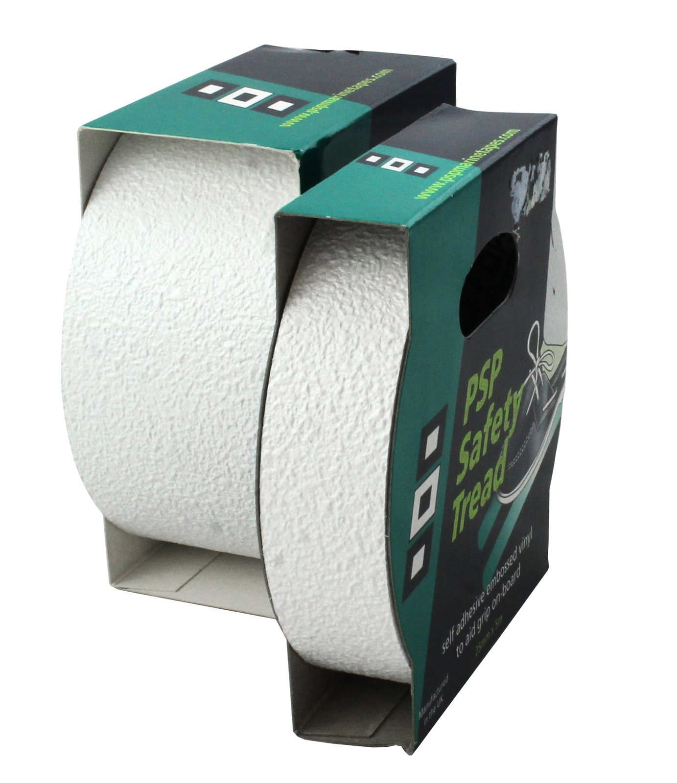 PSP csúszásgátló csík öntapadós – Fehér 50mm x 5m