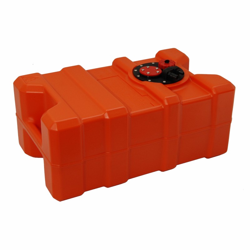 Beépíthető műanyag üzemanyag tartály, 50 l – 50 l / 28 × 40 × 65 cm / ELTEX