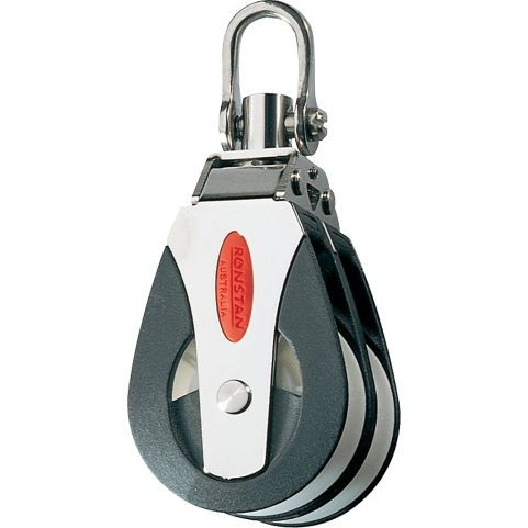Ronstan standard dupla csiga 50 mm, forgófejes
