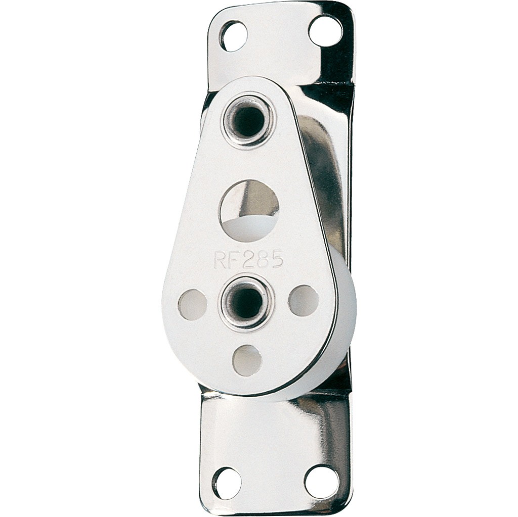 Ronstan standard fekvő csiga 29 mm, ívelt rozsdamentes fedlappal