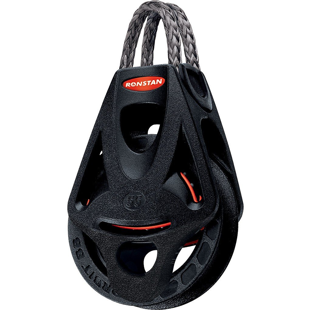 Ronstan Orbit 55 egyszerű csiga Dyneema füllel és sottfüllel