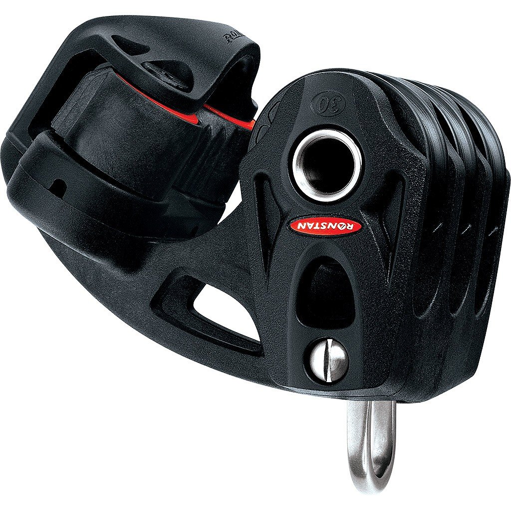 Ronstan Orbit 30 hármas csiga seklivel és klemmel