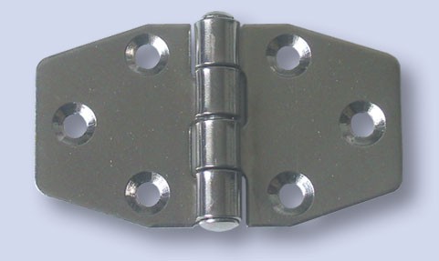 Rozsdamentes zsanér 66x37