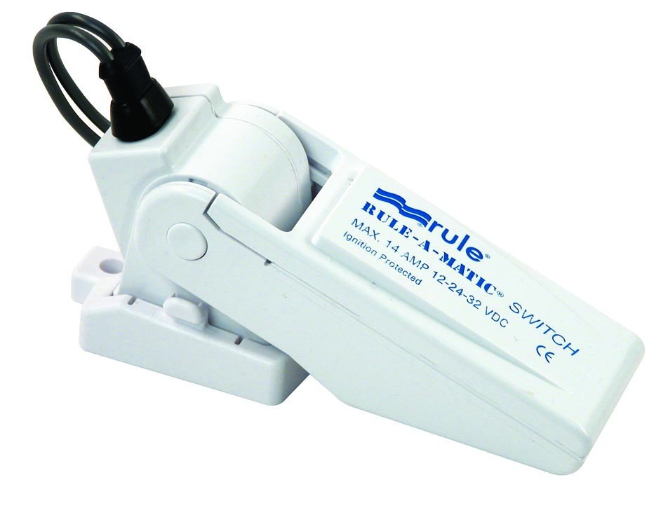 Rule 360 fenékvíz-szivattyú – 1360 l/h, 12 V (úszókapcsolóval)