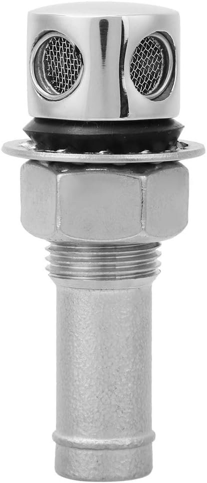 Krómozott réz tank szuszogó, egyenes – egyenes / 20 mm menet / 15 mm csőcsonk