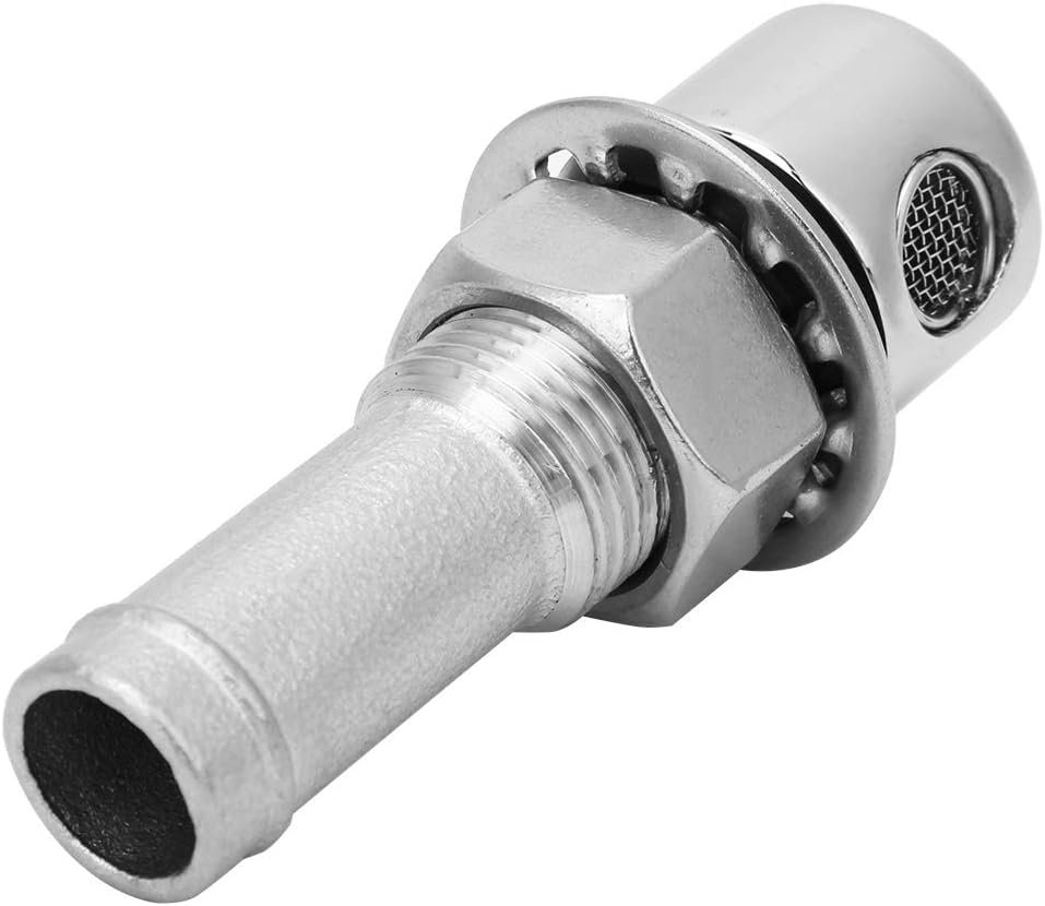 Krómozott réz tank szuszogó, egyenes – egyenes / 20 mm menet / 15 mm csőcsonk
