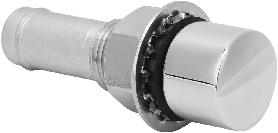 Krómozott réz tank szuszogó, egyenes – egyenes / 20 mm menet / 15 mm csőcsonk