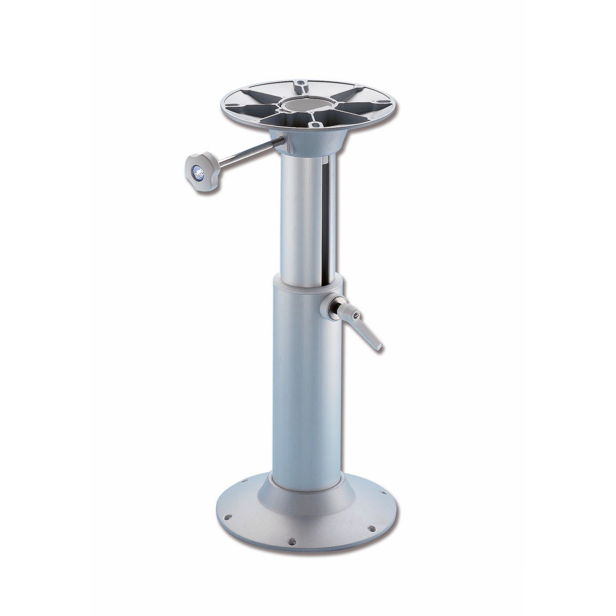 Teleszkópos asztalláb - székláb – 40-60 cm szürke