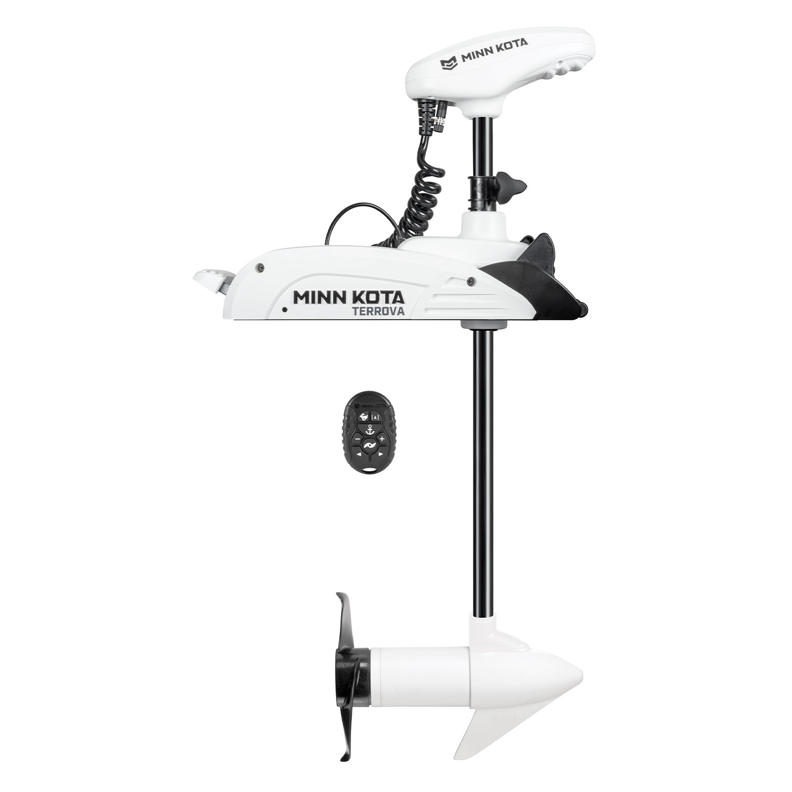Minn Kota RT Kayak Terrova 55 MR sósvízálló orrmotor kajakhoz (92 cm szár, 12 V, fehér)