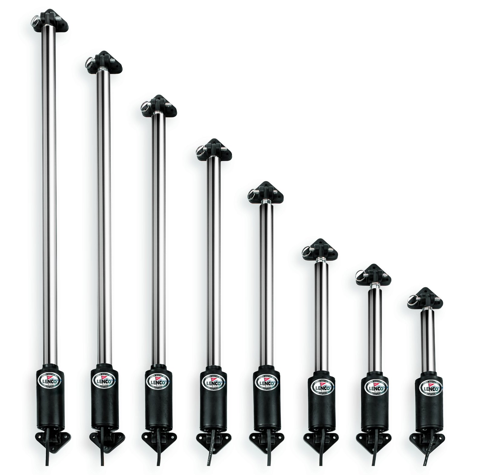 LENCO HL-400 elektromos motortérfedél-nyitó, 12 V, 10 cm lökethossz