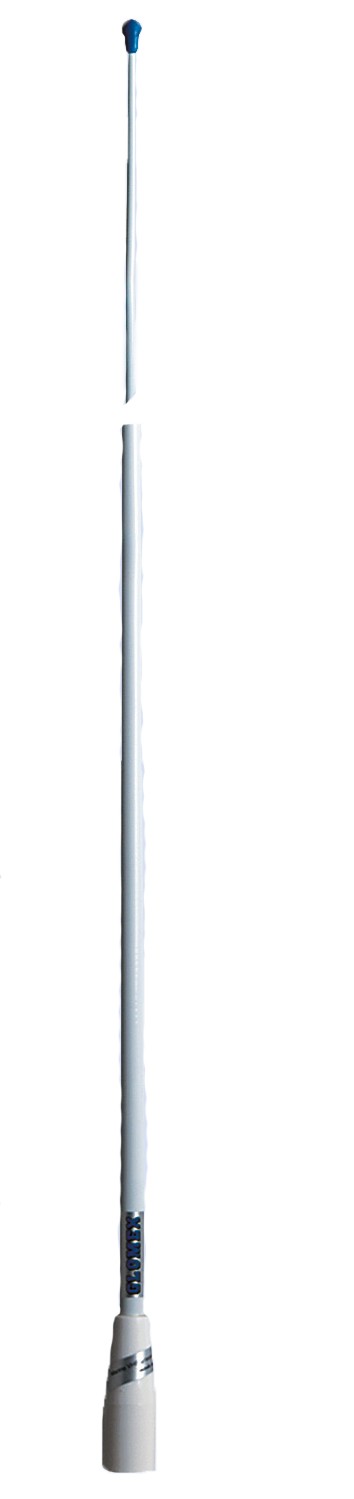 VHF antenna kifejezetten motorcsónakokhoz, motoros yachtokhoz 3 dB – RA112 (D)