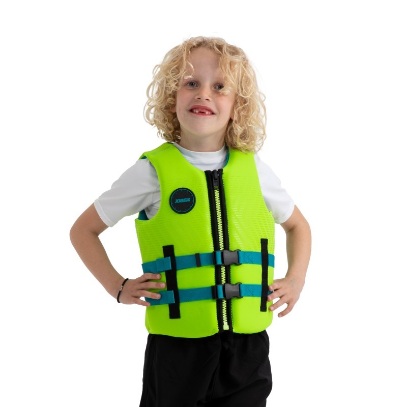Jobe Neo Vest Youth gyerek neoprén mellény 50N lime – L / 140 / 30–40 kg / lime