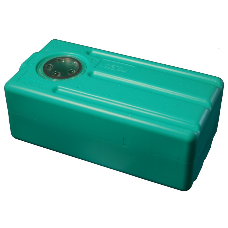 Víztartály zöld – 77 Liter 75 x 39 x 29 cm