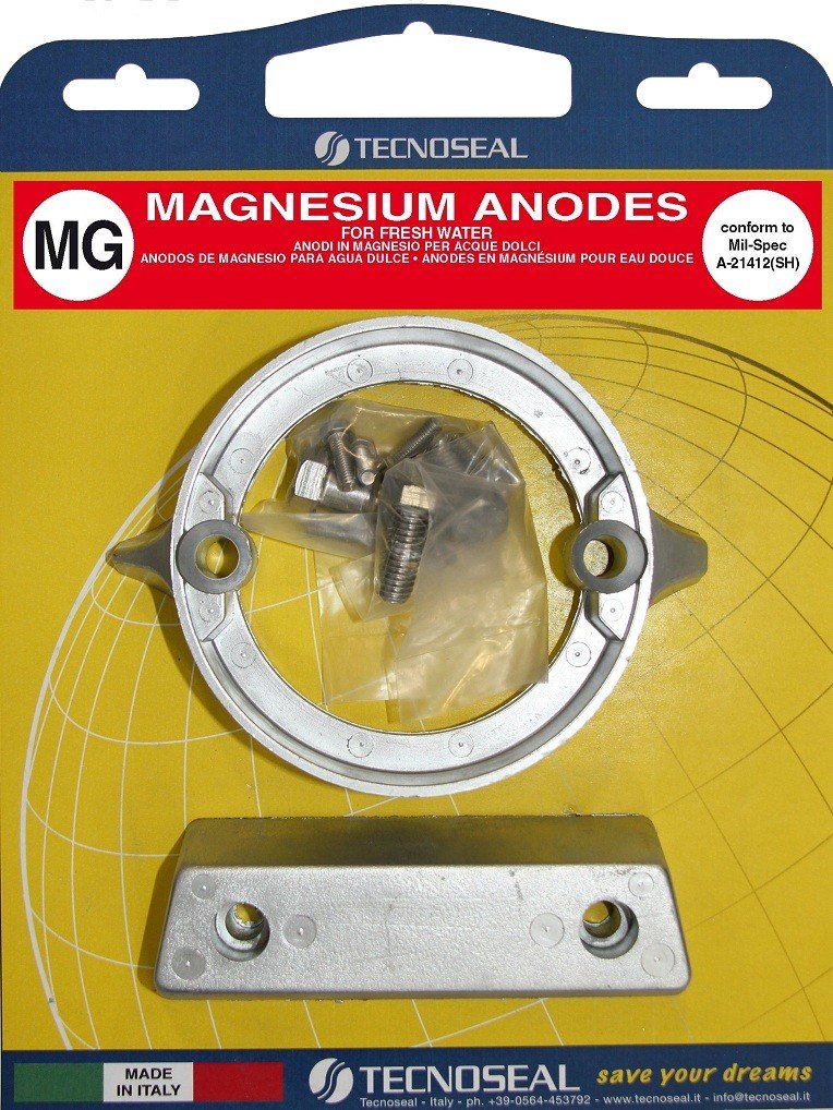 Anódkészlet Volvo DP 290 hajtóműhöz, magnézium