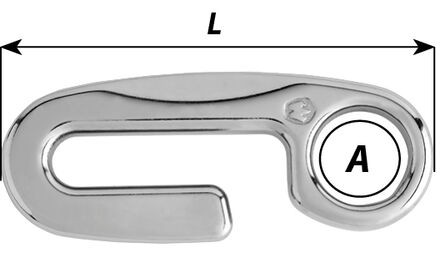 Wichard láncsekli saválló – Láncméret: 10 mm