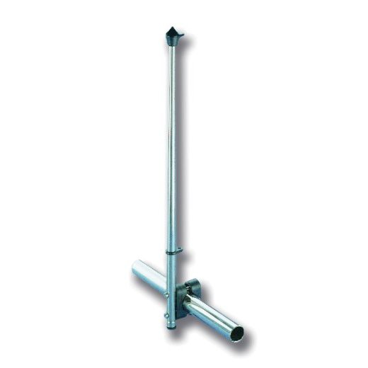 Zászlórúd krómozott relingre – Hossz: 50 cm